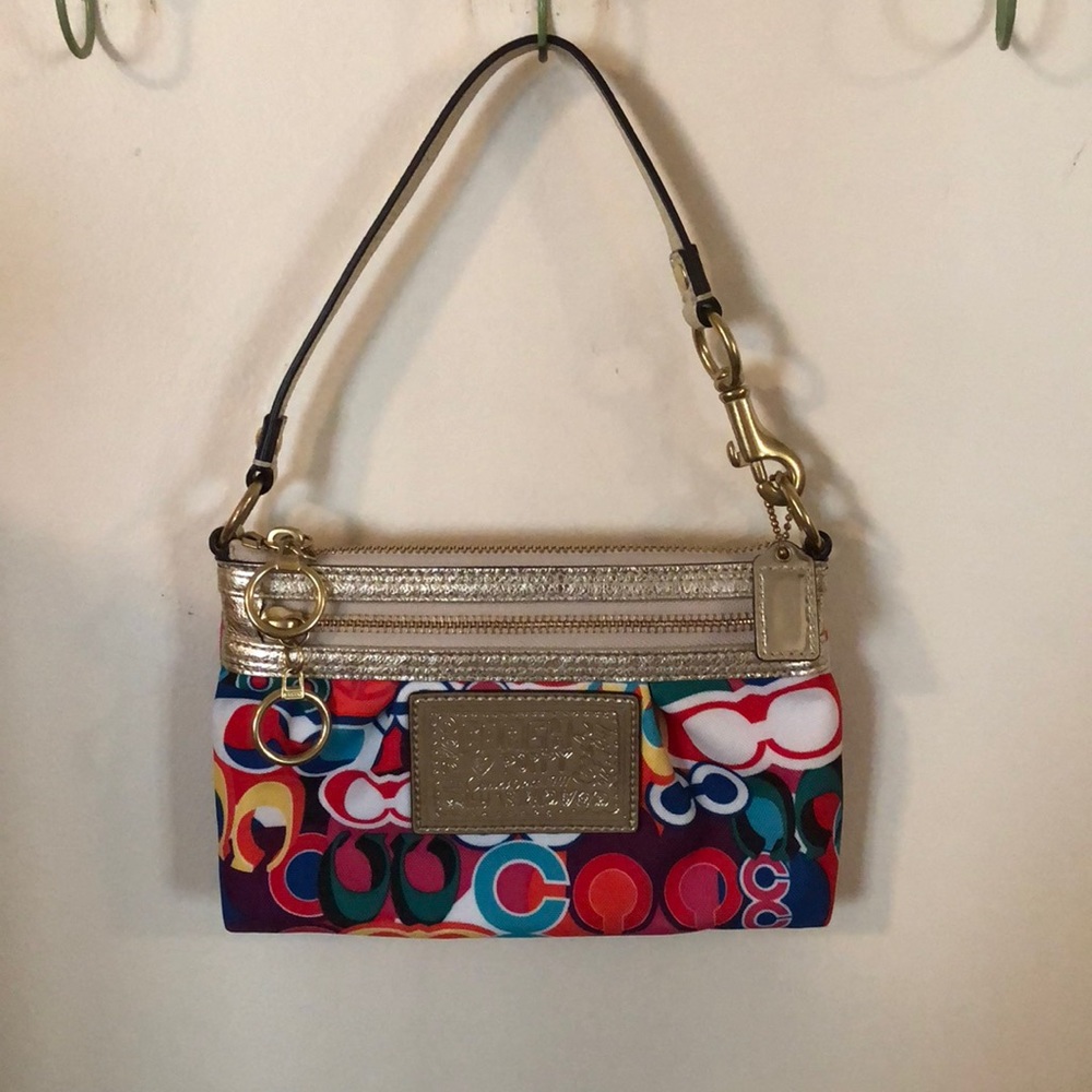 coach handbag brand new worn twice
